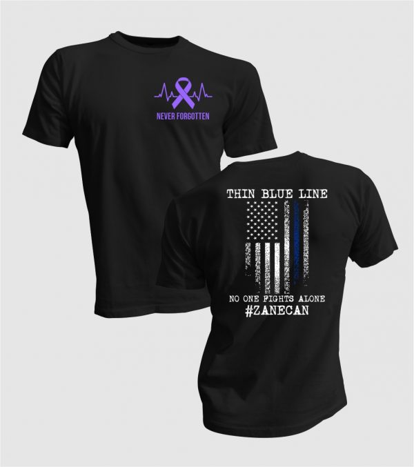 Zane Beathard Thin Blue Line Commemorative Shirts