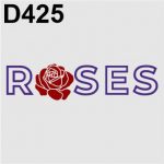 D425 - "ROSES" $0.00