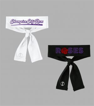 Champion City Roses Fastpitch - Zoom Tie Headband - AG223846