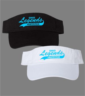 EC Ohio Legends Fastpitch - Athletic Visor - 6227