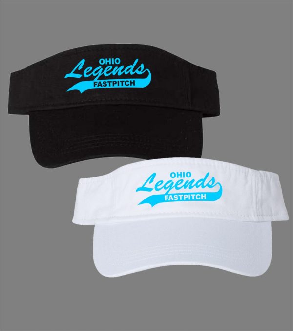 EC Ohio Legends Fastpitch - Athletic Visor - 6227