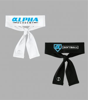 Alpha Academy Softball - Zoom Tie Headband - AG223846
