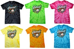 2026 Outcast BASEBALL Glow Night (Tie-Dye)